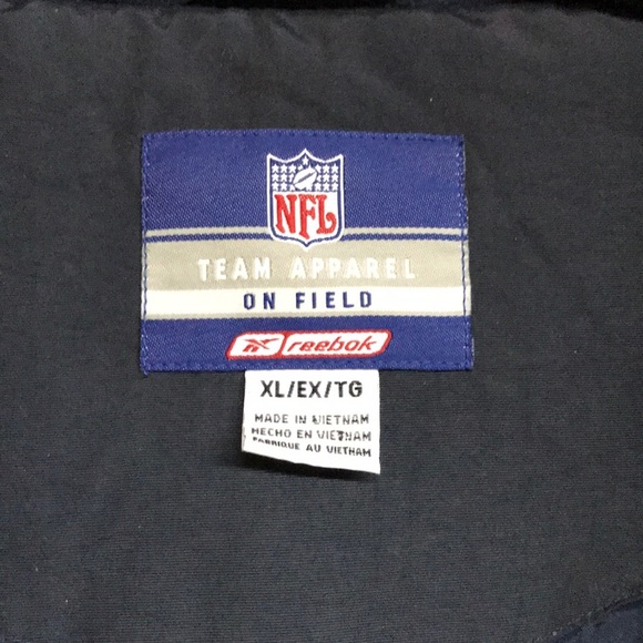 NFL Chicago Bears Reebok Parka Jacket With Matching Beanie Included - Picture 12 of 14